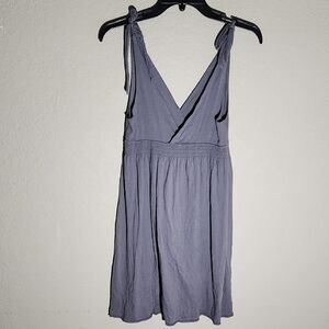 American Eagle Outfitters Dress Womens Gray Sleeveless Dress size S Sundress